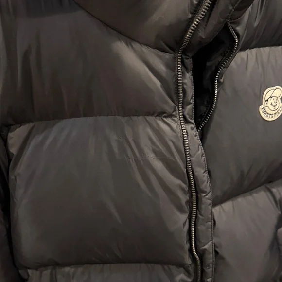 Ebbets Field Flannels Black Womens Down Puffer Jacket